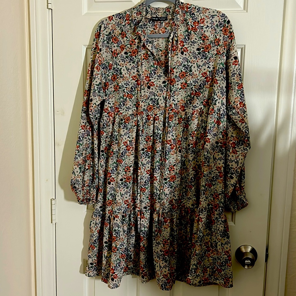 Perfect boho dress for fall 🍁